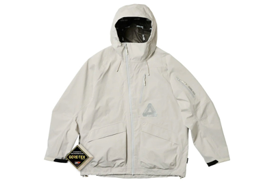 Pre-owned Palace Gore-tex R-tek Jacket Stone