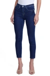 L Agence Margot High Rise Skinny Jean In Tuscan In Blue