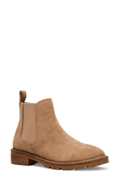 Steve Madden Women's Leopold Chelsea Booties In Oatmeal Suede