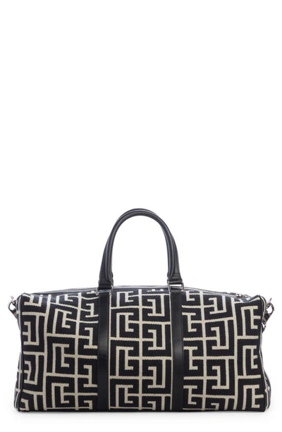 Balmain Voyage Holdall In Black