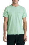 Rag & Bone Miles Organic Cotton Pocket T-shirt In Rover Green