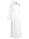 David Koma Synthetic Fibers Dress In White