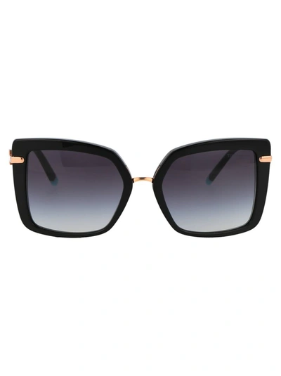 Tiffany & Co Women's Sunglasses, Tf4185 54 In Grey Gradient