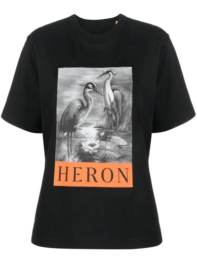 Heron Preston T-shirts  Women Color Black