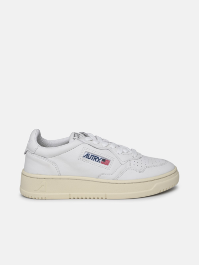 Autry Sneaker  01 Pelle In White