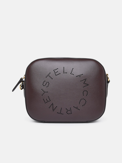 Stella Mccartney Alter Mat Velvet Chocolate Mini Bag In Brown