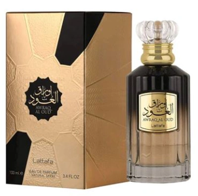 Lattafa Unisex Awraq Al Oud Edp Spray 3.4 oz Fragrances 6291107453675 In N/a