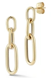 Ember Fine Jewelry Link Drop Earrings In Gold