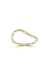 EMBER FINE JEWELRY 14K YELLOW GOLD BALL WAVE RING
