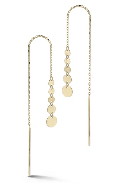 EMBER FINE JEWELRY EMBER FINE JEWELRY 14K GOLD THREADER EARRINGS