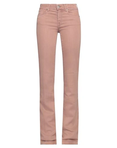 Jacob Cohёn Woman Jeans Pastel Pink Size 27 Lyocell, Cotton, Elastomultiester, Elastane