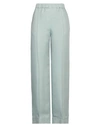 Jil Sander Woman Pants Military Green Size 2 Polyester, Cotton, Elastane In Sage Green