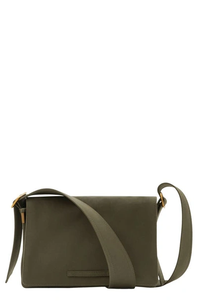 Burberry Trench Crossbody Bag In Olive