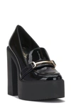 Jessica Simpson Himinka Platform Loafer Pumps In Black