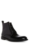 Steve Madden Yorik Derby Zip Boot In Black