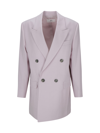 Ami Alexandre Mattiussi Ami Paris Blazers & Vests In Powder Pink