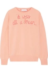 LINGUA FRANCA EMBROIDERED CASHMERE SWEATER