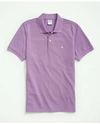 Brooks Brothers Golden Fleece Original-fit Washed Supima Polo Shirt | Lavender | Size Medium