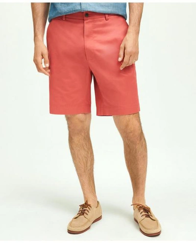 Brooks Brothers Advantage Chino Shorts In Red