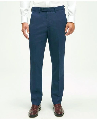 Brooks Brothers Explorer Collection Classic Fit Wool Suit Pants In Navy