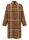Burberry Vintage Check-pattern Cotton Coat