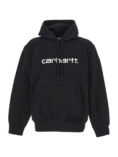 Carhartt Hooded Sweatshirt In Black