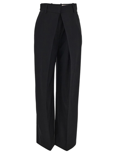 Alexander Mcqueen Tailored Trousers In Black