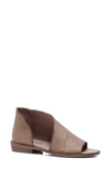 Free People Mont Blanc Asymmetrical Sandal In Dove Grey