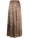 P.A.R.O.S.H LONG SPOTTED PRINT SKIRT