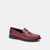 Coach Jolene Loafer In Red