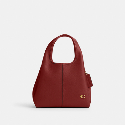 Coach Lana Schultertasche 23 In Burgundy