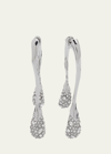 ALEXIS BITTAR SOLANALES FRONT-BACK DOUBLE DROP CRYSTAL EARRINGS