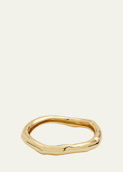 Alexis Bittar Molten Bangle Bracelet In 14k Gold Plated