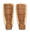 Ugg Suede Cloudpeak Knee-high Boots In Tan