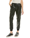 Atm Anthony Thomas Melillo Vegan-leather Joggers In Black