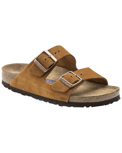 Birkenstock Arizona Sfb Vl Sandals - Mink Suede
