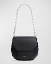 Rag & Bone Sadie Chain Leather Shoulder Bag In Blk