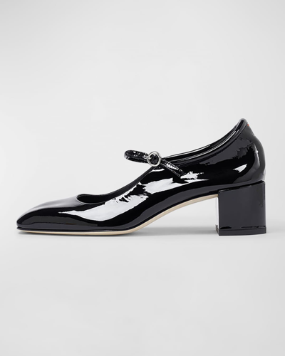 Aeyde Aline 45mm Leather Pumps In Black