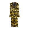 La Doublej Patterned Wednesday Midi Dress In Papyrus_gold
