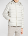 Moncler Arneb Jacket In Tan