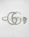 GUCCI GG MARMONT KEY STERLING SILVER RING
