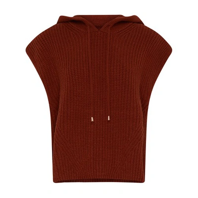 Sessun Shavasana Sweater In Rust
