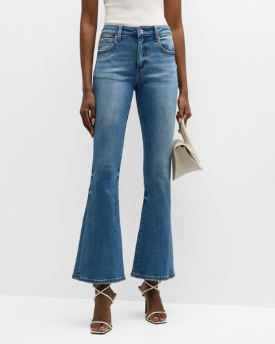 Ser.o.ya Murphy Mid-rise Flare Jeans In Vintage Bayside