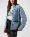Rails Denver Jacket In Med Vintage Cloud