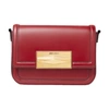 Jimmy Choo Leather Diamond Cross-body Bag In Cranberry_gold