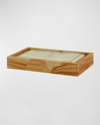 MARBLE CRAFTER MYRTUS RECTANGULAR GUEST TOWEL TRAY