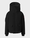 CANADA GOOSE KID'S CHILLIWACK HOODED DOWN BOMBER JACKET