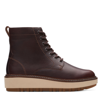 Clarks Orianna Lace-up Boot In Brown