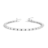 Aurate New York Horizontal Baguette Diamond Tennis Bracelet - 5ct In Rose