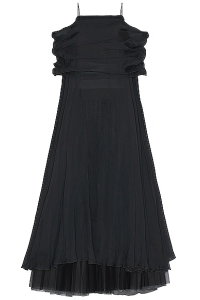 Pre-owned Chanel Flowy Dress In Black